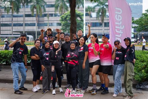 Race photo from Smartfren Run 2025 Vibes