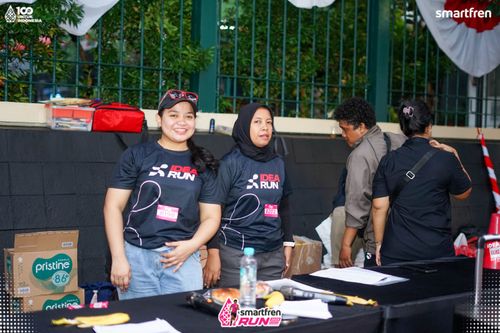Race photo from Smartfren Run 2025 Vibes