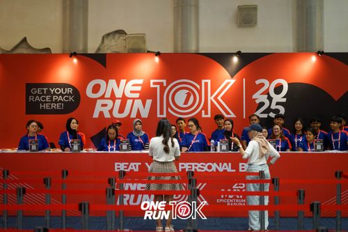 Race photo from ONE RUN 10K 2025