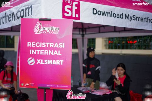 Race photo from Smartfren Run 2025 Vibes