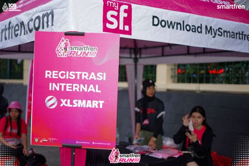 Race photo from Smartfren Run 2025 Vibes