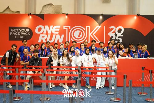 Race photo from ONE RUN 10K 2025