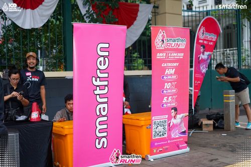Race photo from Smartfren Run 2025 Vibes