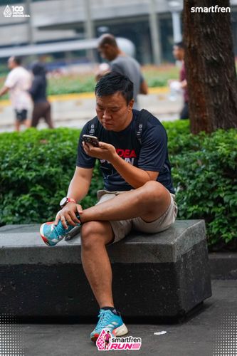 Race photo from Smartfren Run 2025 Vibes