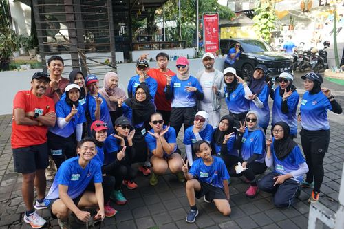 Race photo from KBP City Run 2024 Vibes
