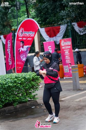 Race photo from Smartfren Run 2025 Vibes