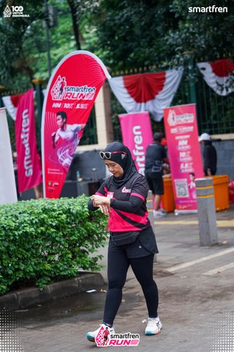 Race photo from Smartfren Run 2025 Vibes