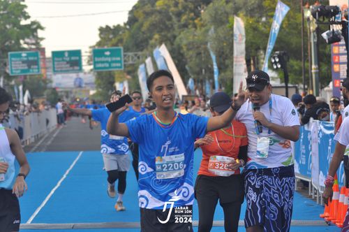 Race photo from Jabar Run 10K 2024
