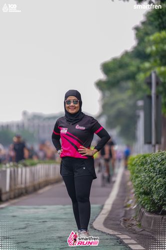 Race photo from Smartfren Run 2025 Vibes