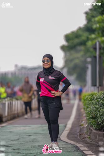 Race photo from Smartfren Run 2025 Vibes