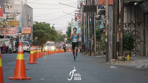 Race photo from Jabar Run 10K 2024