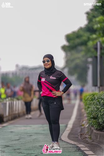 Race photo from Smartfren Run 2025 Vibes
