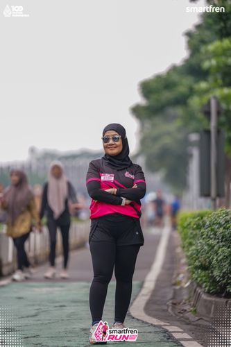 Race photo from Smartfren Run 2025 Vibes