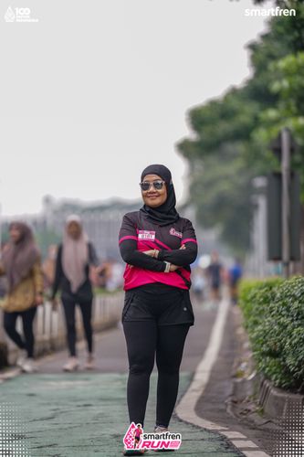 Race photo from Smartfren Run 2025 Vibes