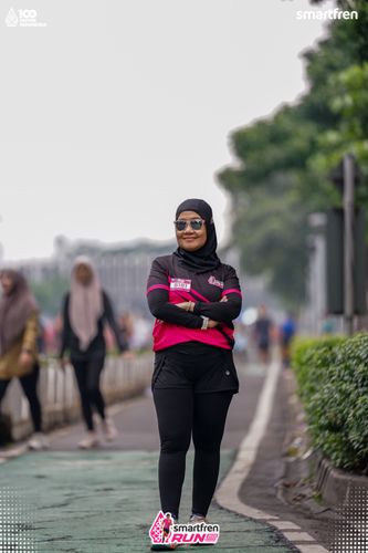 Race photo from Smartfren Run 2025 Vibes
