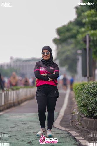 Race photo from Smartfren Run 2025 Vibes