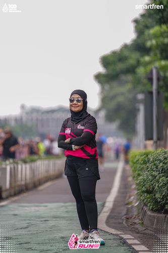 Race photo from Smartfren Run 2025 Vibes