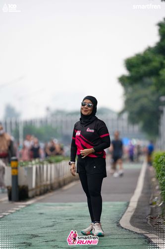 Race photo from Smartfren Run 2025 Vibes