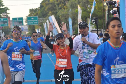 Race photo from Jabar Run 10K 2024