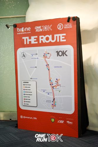 Race photo from ONE RUN 10K 2025