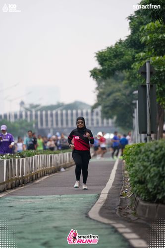 Race photo from Smartfren Run 2025 Vibes