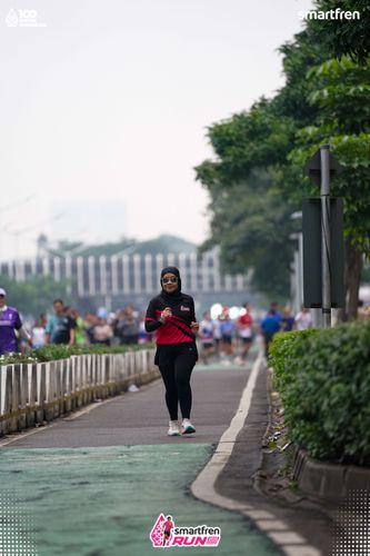 Race photo from Smartfren Run 2025 Vibes