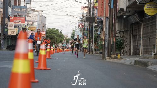 Race photo from Jabar Run 10K 2024
