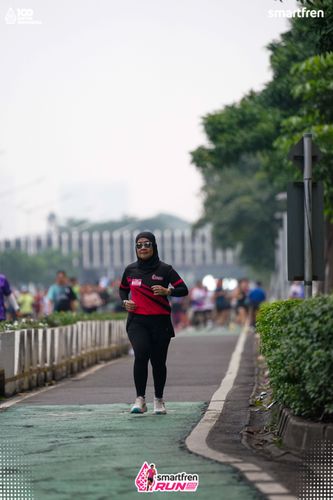 Race photo from Smartfren Run 2025 Vibes