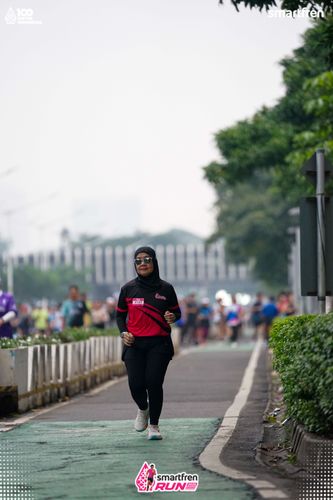 Race photo from Smartfren Run 2025 Vibes