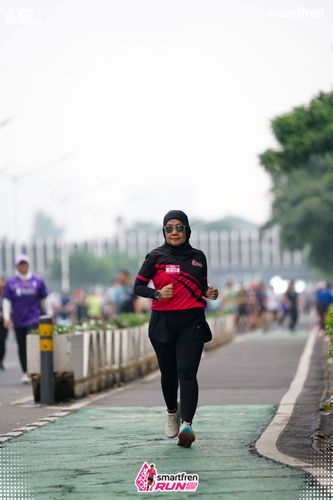 Race photo from Smartfren Run 2025 Vibes