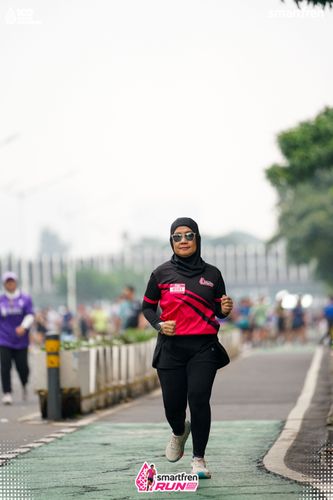 Race photo from Smartfren Run 2025 Vibes
