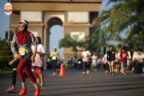 Race photo from Kediri Half Marathon 2024