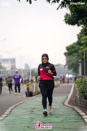Race photo from Smartfren Run 2025 Vibes