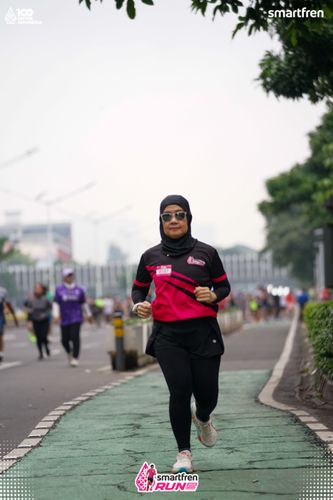 Race photo from Smartfren Run 2025 Vibes