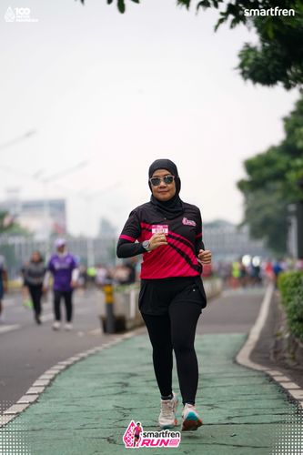Race photo from Smartfren Run 2025 Vibes