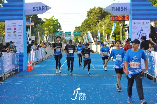 Race photo from Jabar Run 10K 2024