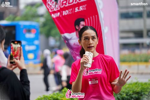 Race photo from Smartfren Run 2025 Vibes