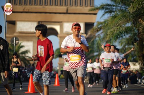 Race photo from Kediri Half Marathon 2024