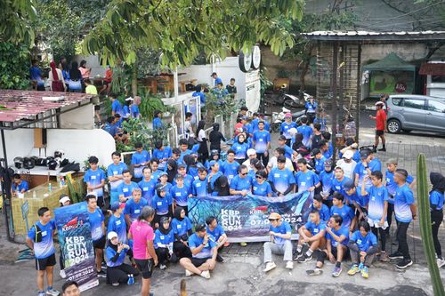 Race photo from KBP City Run 2024 Vibes