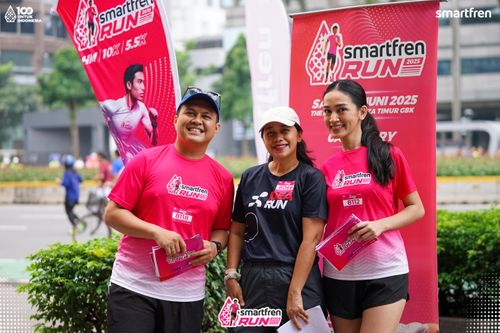 Race photo from Smartfren Run 2025 Vibes