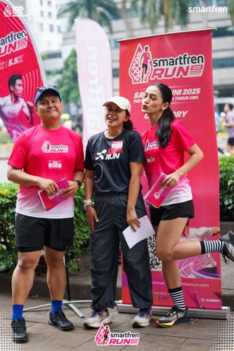 Race photo from Smartfren Run 2025 Vibes