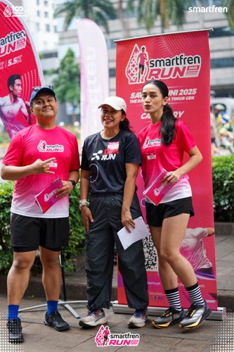 Race photo from Smartfren Run 2025 Vibes