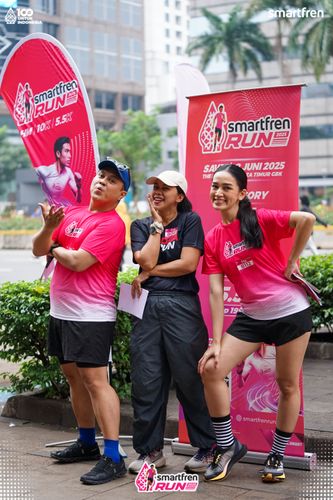 Race photo from Smartfren Run 2025 Vibes