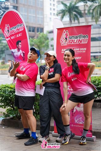Race photo from Smartfren Run 2025 Vibes