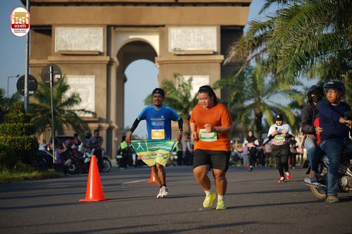 Race photo from Kediri Half Marathon 2024