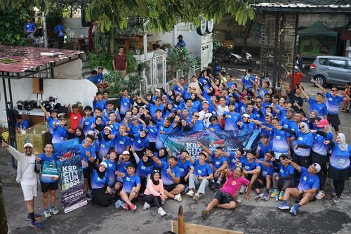 Race photo from KBP City Run 2024 Vibes