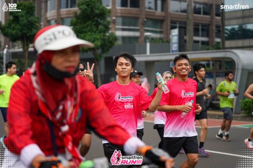 Race photo from Smartfren Run 2025 Vibes