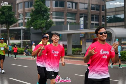 Race photo from Smartfren Run 2025 Vibes