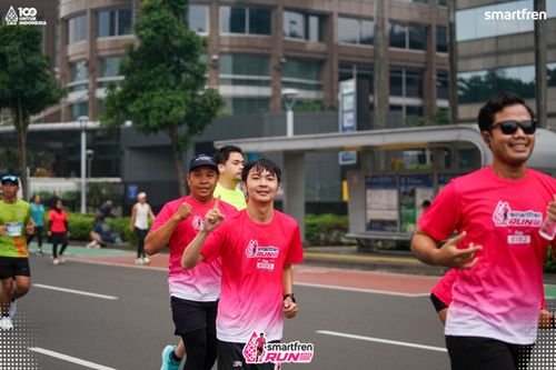 Race photo from Smartfren Run 2025 Vibes