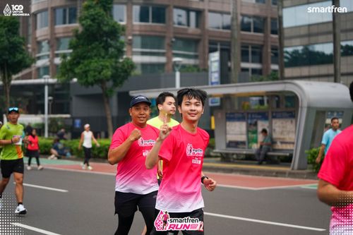 Race photo from Smartfren Run 2025 Vibes